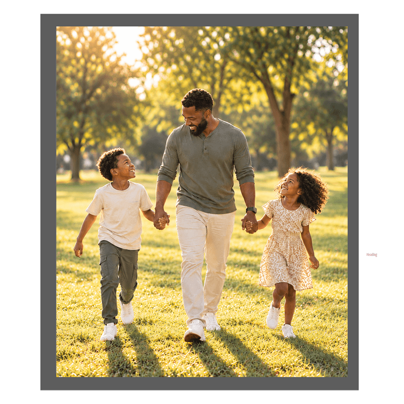 Coaching for Dads — area of focus illustration